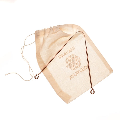 Copper Tongue Cleaner | Ayurvedic Tongue Scraping for Fresh Breath &