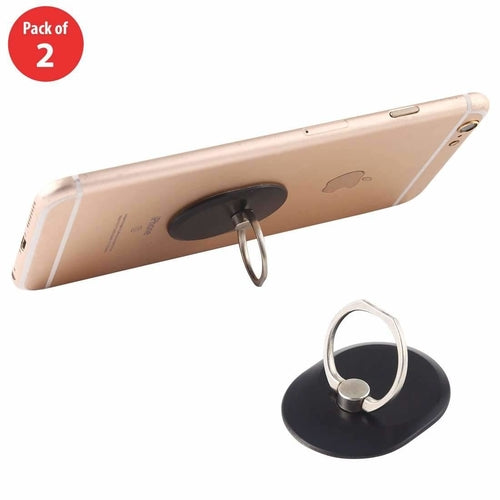 Cell Phone Ring Holder Universal 360° Metal Plate Hold Finger Stand  -