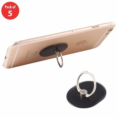 Cell Phone Ring Holder Universal 360° Metal Plate Hold Finger Stand  -