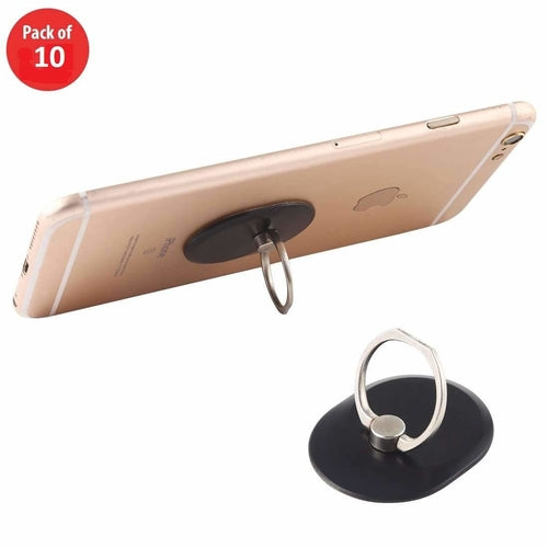 Cell Phone Ring Holder Universal 360° Metal Plate Hold Finger Stand  -